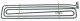 ELEMENT 2000W 400V VC 1 L 494mm B 96mm H 29mm PIJP  Ø 6,3mm RECHTHOEK FLENS