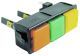 SCHAKELAARCOMBINATIE INBOUWMAAT 28,5X77,5MM