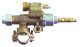 GASKRAAN PEL TYPE 22S/O GASINGANG PIJPFLENS Ø21MM