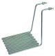 ELEMENT 4500W 400V VC 1 L 310mm B 186mm H 260mm 2-GATSBEVESTIGINGEN AANSLUITING VLAKSTEKKER 6,3mm