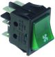 FAN SCHAKELAAR GROEN 16A 220V