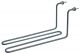 ELEMENT 1800W 230V VC 1 L 388mm B 127mm H 172mm L1 30mm L2 358mm SCHROEFDRAAD BU M12x1 PIJP  Ø 8,5mm