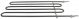 VERWARMINGSELEMENT 2000W 230V L 385MM B 210MM