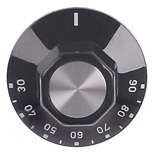 KNOP THERMOSTAAT Ø 50MM AS Ø 6X4,6MM