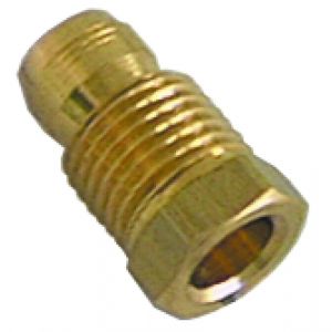 KLEMMOER M11x1 - Ø6mm MESSING