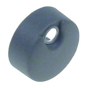 DRUKTASTER Ø 21MM GRIJS MET LENS AS 3,5X3,5MM