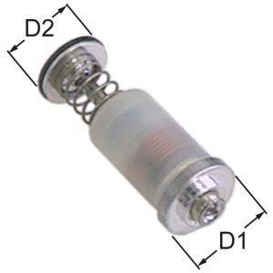 MAGNEETSPOEL L 39MM D1 Ø 15,4MM D2 Ø 13,5MM