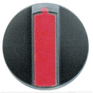 KNOP SCHAKELAAR NULSTREEP Ø 67MM AS Ø 10X9MM